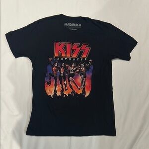Vintage Kiss Graphic Tea
